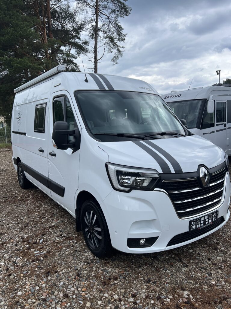 Renault Master Kastenwagen Wohnmobil Vermietung in Brandenburg AKN Reisemobile